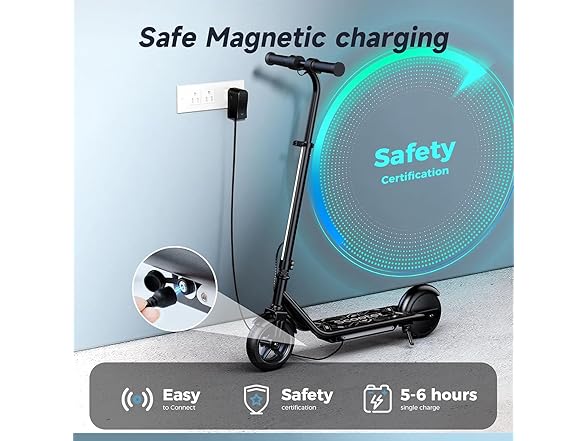 escoone Electric Scooter | 150W Motor | 3/6/10 MPH - Gallery 4