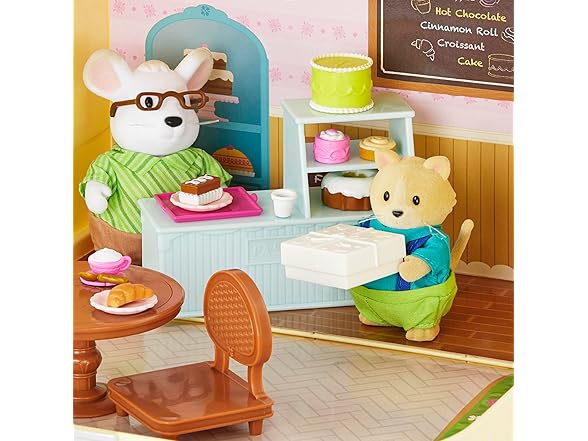 Li'l Woodzeez – Pastry Shop Playset Dollhouse