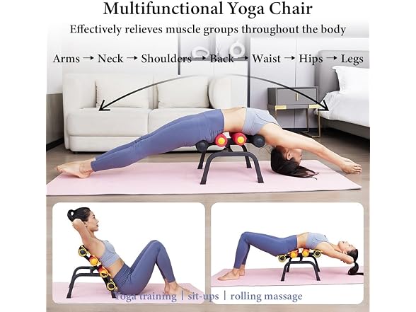 GLGGXBF Yoga Chair Mini Inversion Table
