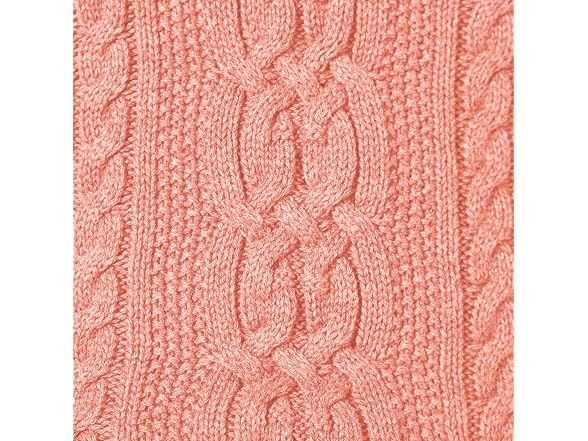 Amazon Essentials Women Soft Cotton Cable Sweater