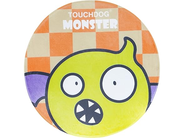 Pet Life ® Critter Monster Round Dog Mat