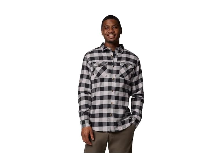 Columbia Men's Bearmouth Springs Roll Up Long Sleeve Flannel Shirt