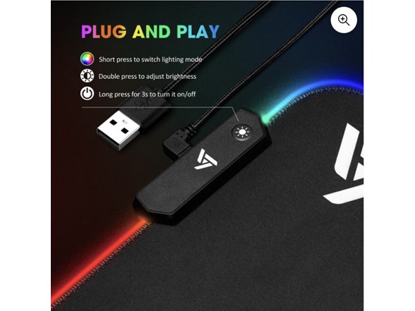 RGB Gaming Mouse Pad Large