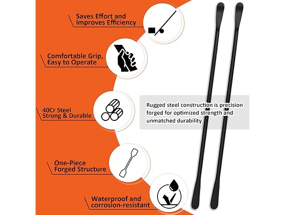 YATOINTO 2Pcs Tire Changing Tool