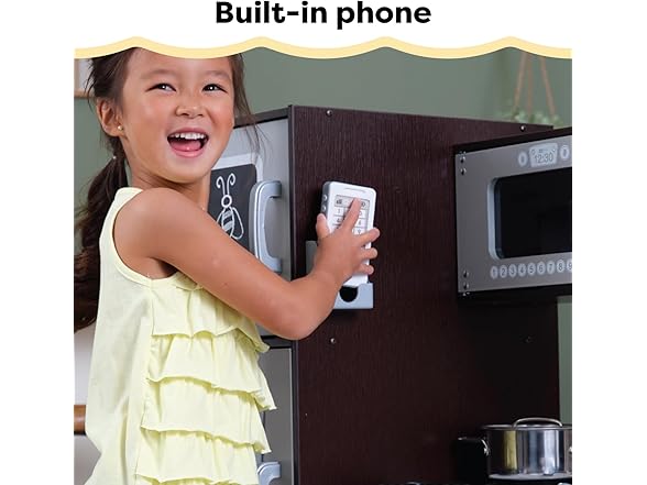 KidKraft Uptown Espresso Play Kitchen