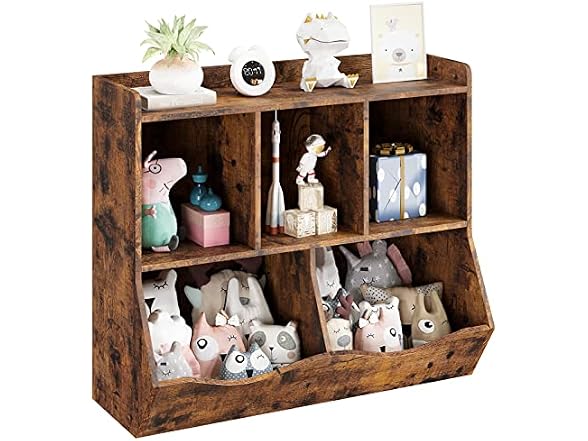 GAOMON Toy Bookshelf and Bookcase for Boys and Girls
