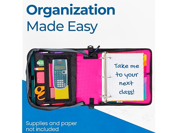 Case it Case-it Mighty Zip Tab School Zipper