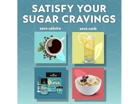 SweetLeaf Stevia Powder Shaker Jar - Zero Calorie 4 oz