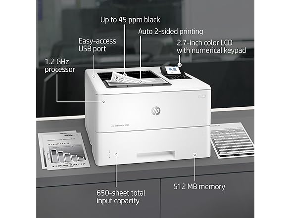 HP LaserJet Enterprise M507dn Monochrome Printer
