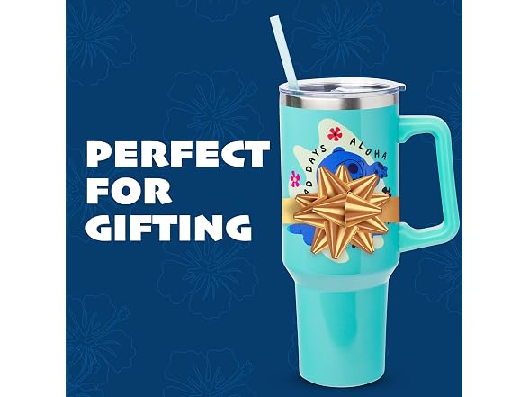 Lilo and Stitch Aloha, Stainless Steel Tumbler, 40oz