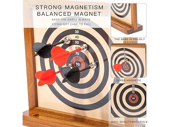 LXGYPWIN Mini Dart Board for Kids
