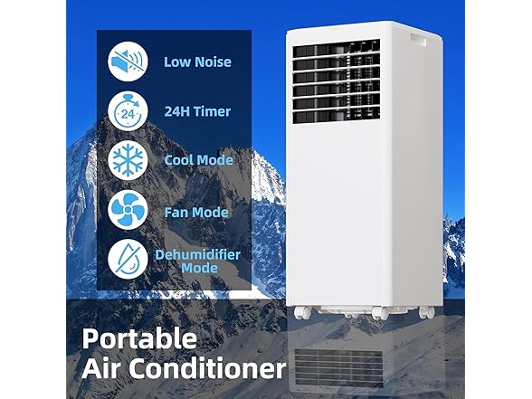 Garvee 8000 BTU Quiet Portable AC