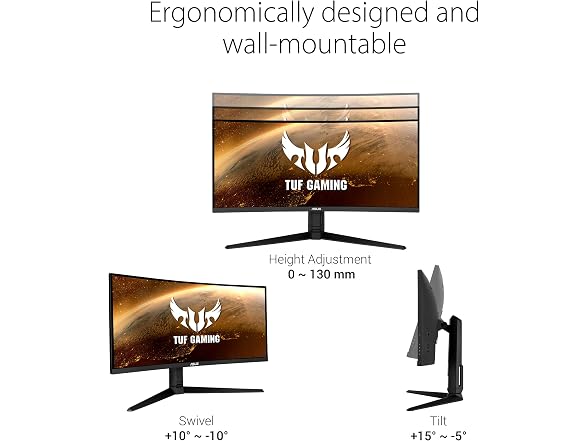 ASUS TUF Gaming VG34VQL1B - 34" Gaming Monitor