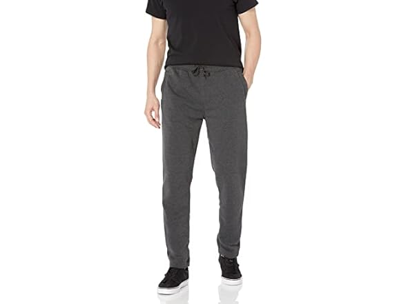 WT02 Mens Fleece Jogger Sweatpants (L)