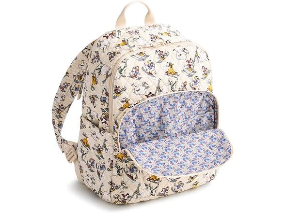 Vera Bradley Bancroft Backpack, Downhill Skiing Mickey and Friends