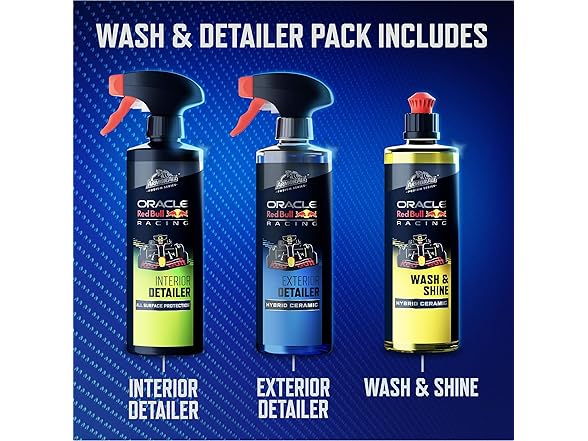 3pc Car Wash & Detail Kit 16oz