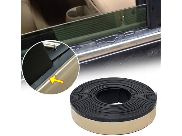 Generic APP-Auto-140 (2 Pack) Car Window Rubber Sea