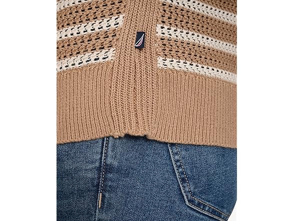 Nautica Wmns Sweater Camel (L)