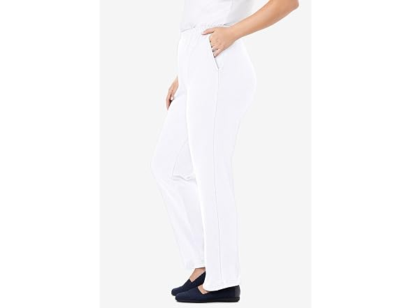 Woman Within Women (1X) 7-day Knit Pull-on Pants