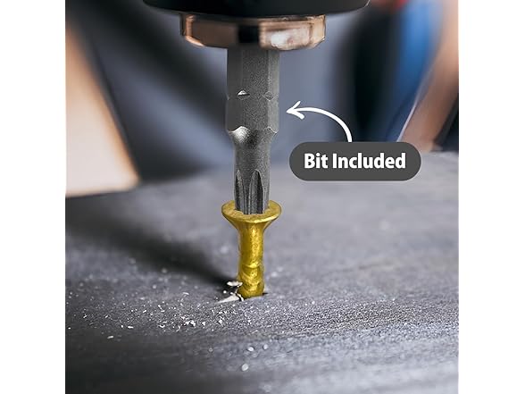 Decking Screws #8 2" Gold 100pc