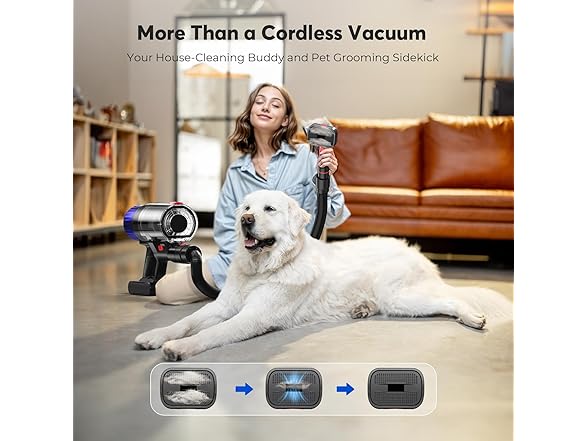 Teendow 500W Cordless Vacuum Cleaner