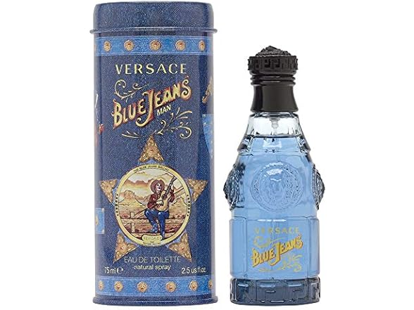 Versace Blue Jeans Eau De Toilette, 75-mL