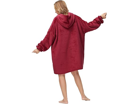 Trrsin Blanket Hoodie,Oversized Blanket Sweater