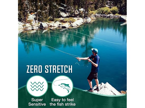 Piscifun Fishing Line Backing, Braided Orange