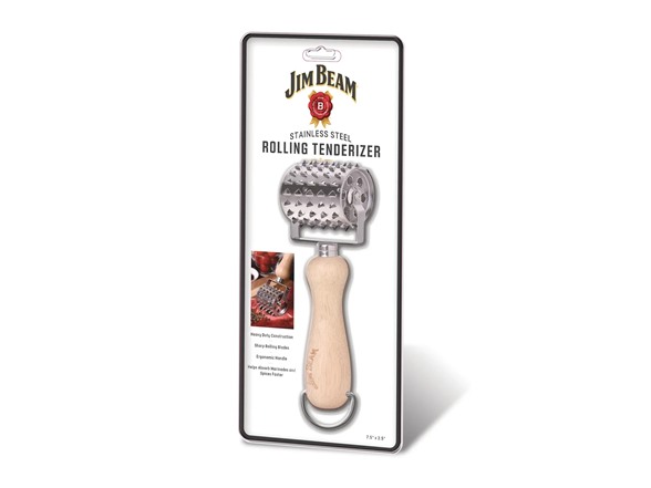 Jim Beam Stainless Steel Meat Tenderizer