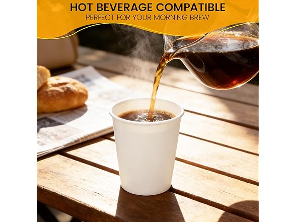 Biotakeware paper cups