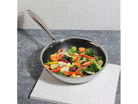 VINOD Nutri-Tech SAS HONEYCOMB FRYPAN – 26 CM