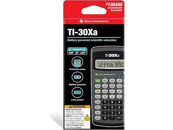 TI-30Xa Scientific Calculator