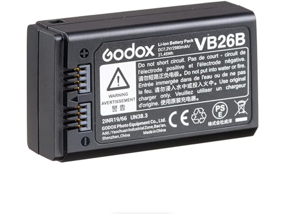 GODOX VB26B Battery for V1 Flash Head