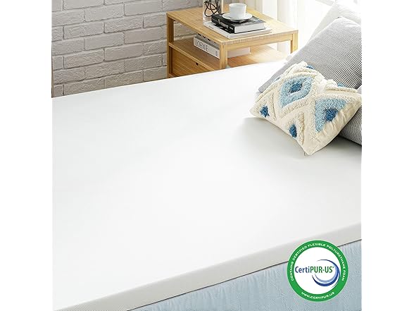 Best Price Mattress 3 Inch Gel Memory Foam, Cal King