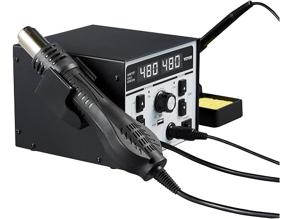 2-in-1 Hot Air Soldering Station