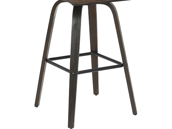 Armen Living Vienna Swivel Bar Height Bar Stool, Set of 3