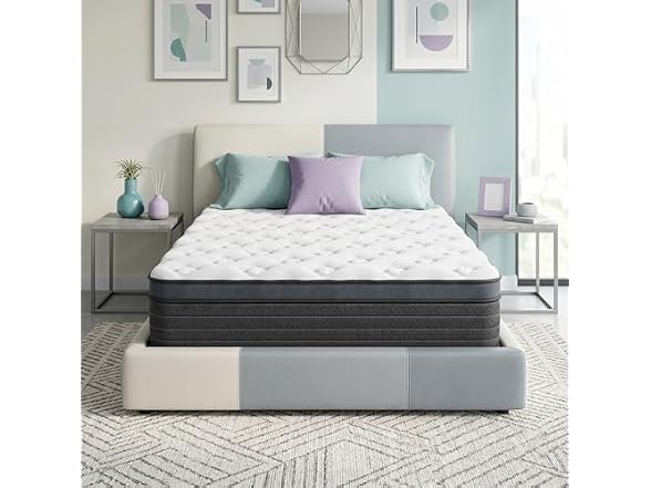 inight Luxury King Size Mattress, 12 Inch Hybrid Medium Firm