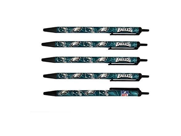 NFL Philadelphia Eagles Ink Pens, 5-Pack