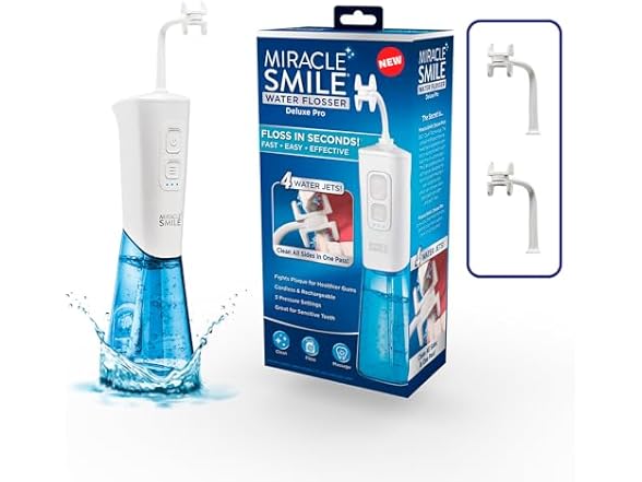 Ontel Miracle Smile Water Flosser