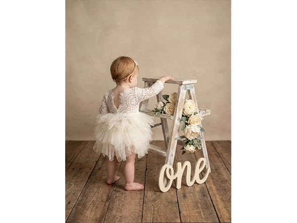 2Bunnies (3T) Girl Peony Lace Back A-Line Dress