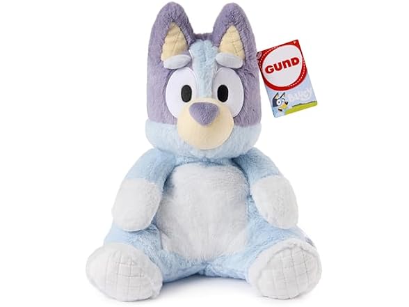 GUND Bluey Official Oh So Snuggly Bluey 12.5-Inch