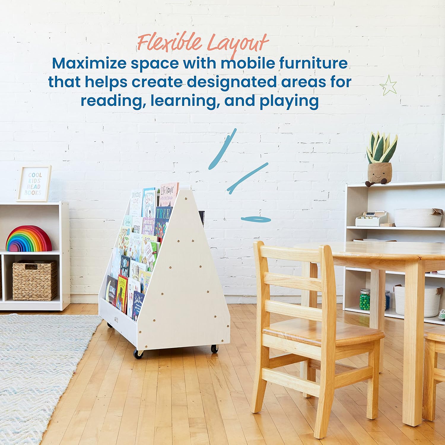 ECR4Kids Double-Sided Mobile Book Display - Gallery 22