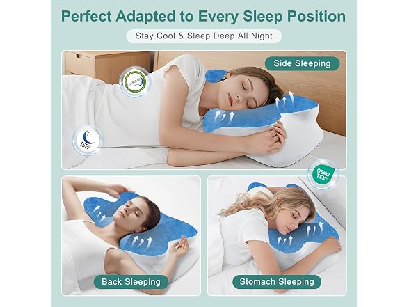 DONAMA Cervical Pillow Black