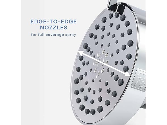 4-Setting Filtered Shower Head Chrome