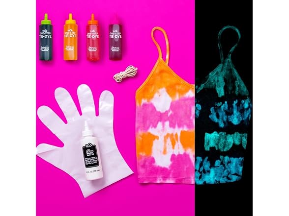 Tulip One-Step Tie-Dye Kit, Glow in the Dark Neon
