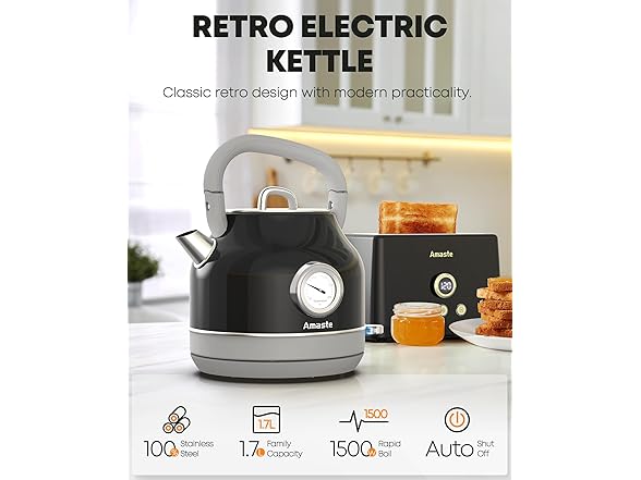 Amaste electric kettle