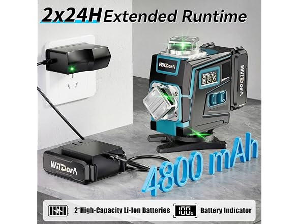 16 Line Laser Level 4x360 w/ Tripod