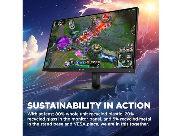 HP OMEN 27" QHD 280Hz Gaming Monitor