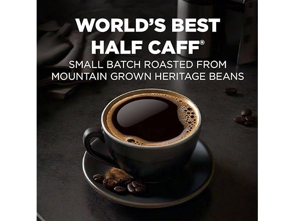 50CT Maud's Half Caff Coffee Pods, 50ct, Medium Roast