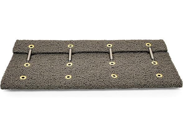 Camco Premium Wrap Around RV Step Rug 22 x 23in
